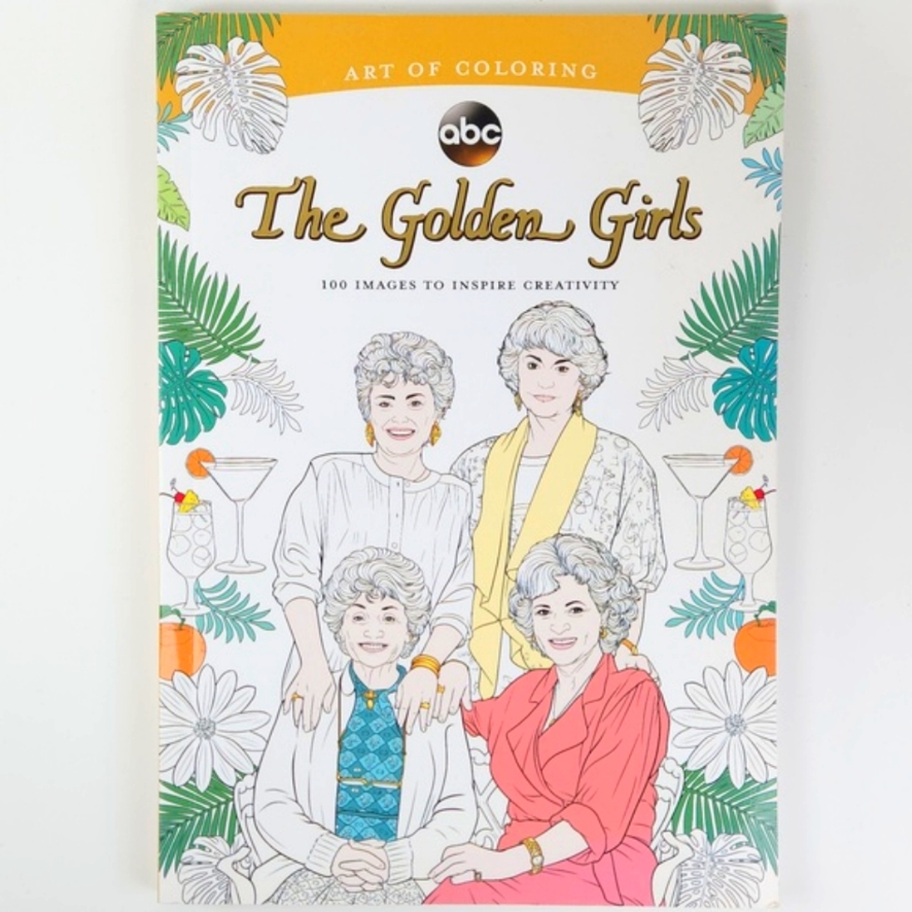 THE GOLDEN GIRLS 100Images To Inspire Creativiry, DISNEY/ABC 2017 NWOT U…